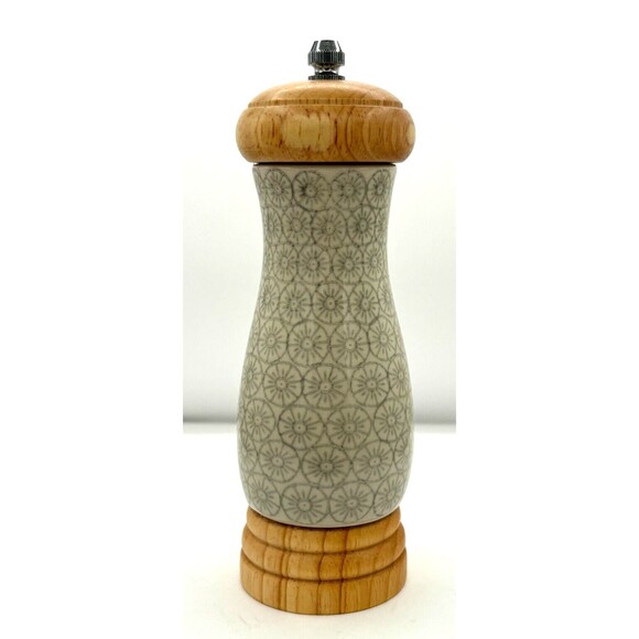 Bloomingville Salt & Pepper Mills Stoneware Cécile (Set of 2 Pieces) Grey Cecile - Picture 11 of 16